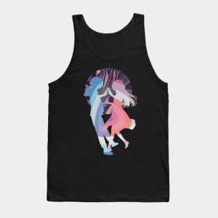 TONIKAWA: Over The Moon For You Or Tonikaku Kawaii Tsukasa And Nasa Yuzaki Colorful Marble Tank Top